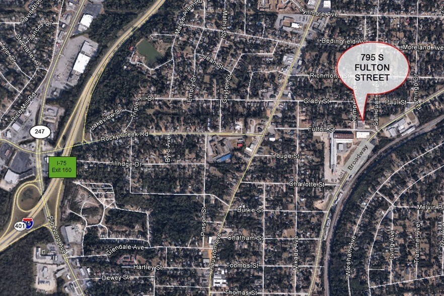 More Photos Of 795 S Fulton St, Macon-Bibb Warehouse For Lease