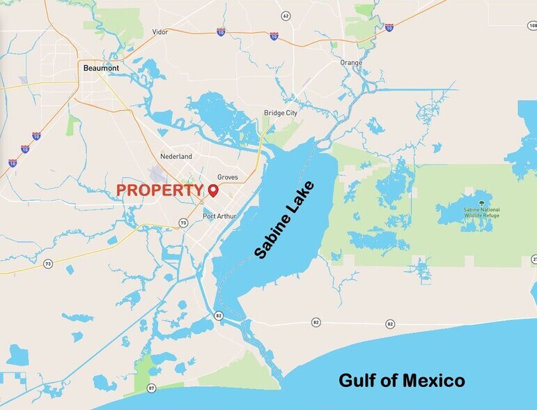 More Photos Of 4400 Texas 73 Access Rd, Port Arthur Land For Sale