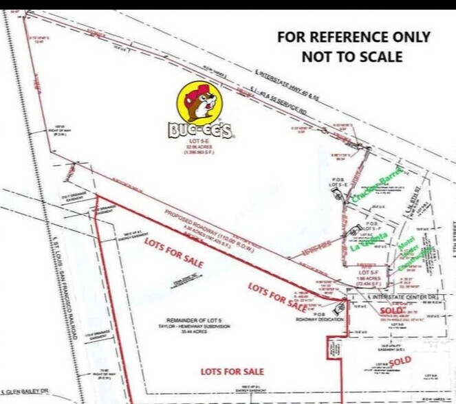 More Photos Of I-55 & I-40 @ 7th St, West Memphis Land For Sale