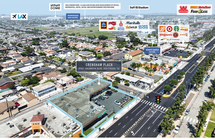 More Photos Of 10901 Crenshaw Blvd, Inglewood Storefront For Sale