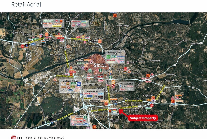 More Photos Of 1621 Skyland Blvd E, Tuscaloosa Land For Lease