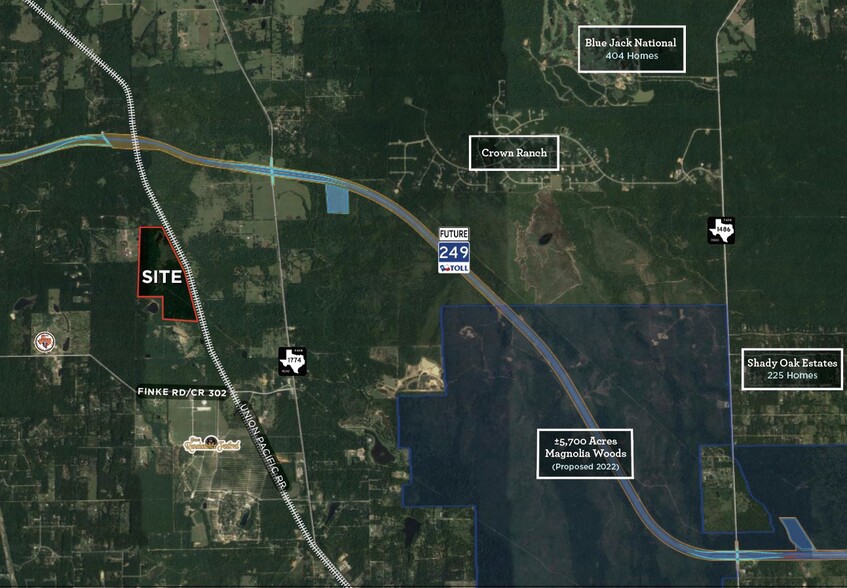 Primary Photo Of County Road 302 Rd, Plantersville Land For Sale