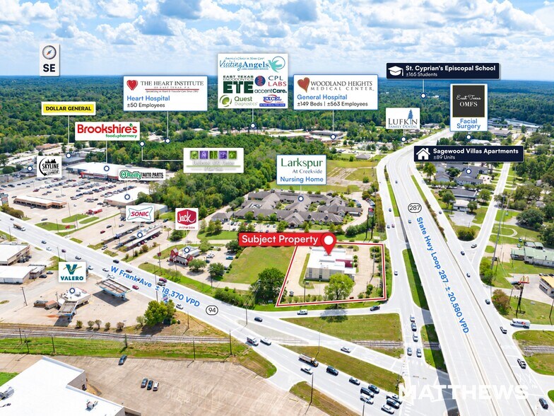 More Photos Of 101 S John Redditt Dr, Lufkin Medical For Sale