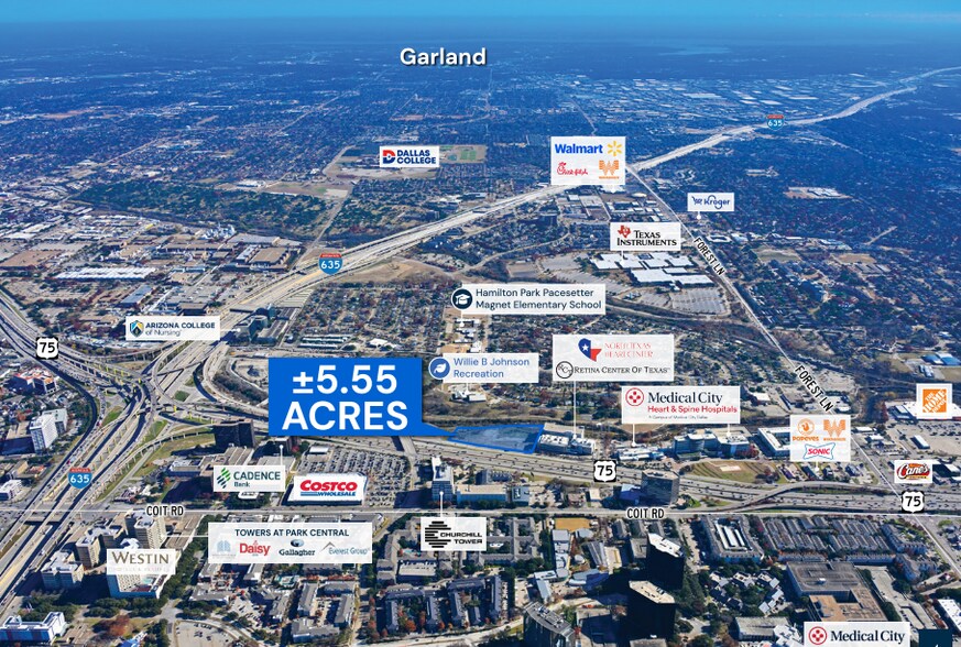 Primary Photo Of 12224 Central expy, Dallas Land For Sale