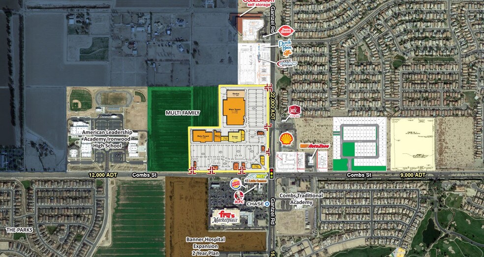 Gantzel Combs Rd Queen Creek Az 85140 Retail For Lease
