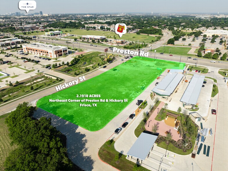 More Photos Of NEC Preston Road & Hickory Street, Frisco Land For Sale