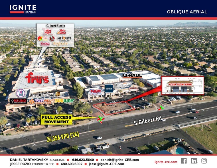 More Photos Of SEC Gilbert & Williams Field Rd, Gilbert Storefront Retail Office For Sale