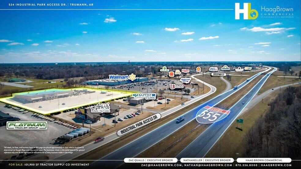 More Photos Of 524 Industrial Park Access Rd, Trumann Storefront For Sale