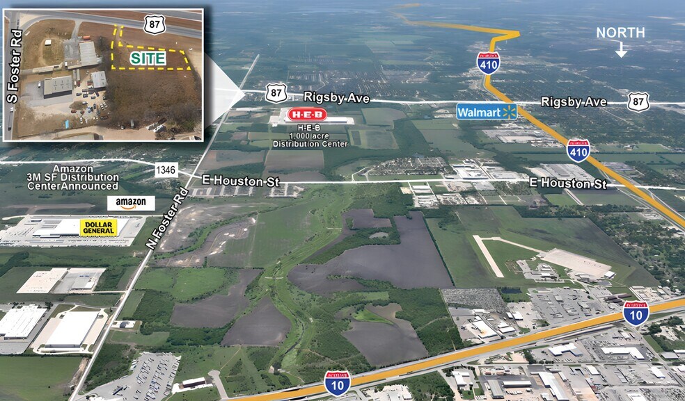 Primary Photo Of 2771 S Foster Rd, San Antonio Land For Lease