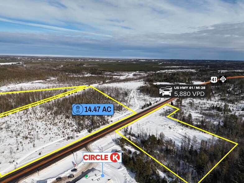 More Photos Of adj. to 13205 U.S. 41, Champion Land For Sale