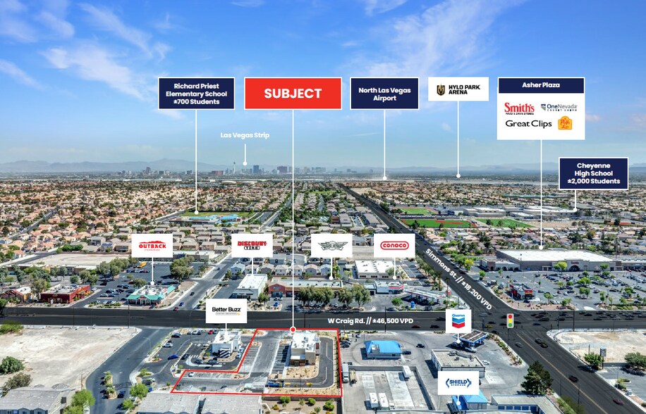 More Photos Of 2732 Craig rd, North Las Vegas Fast Food For Sale