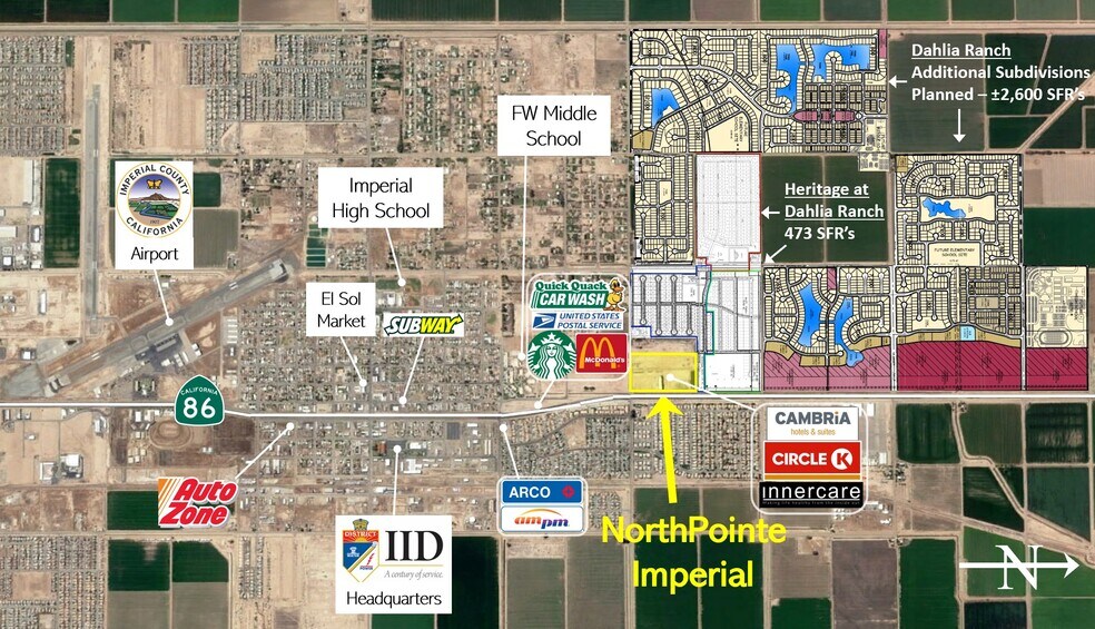 More Photos Of 1500 N Imperial Ave, Imperial Unknown For Lease