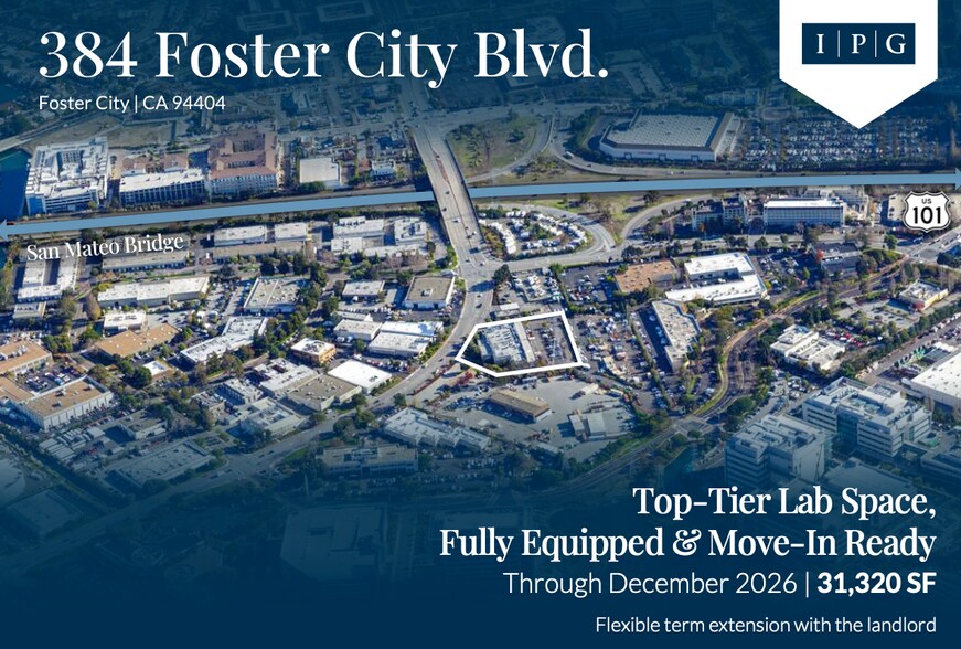 Primary Photo Of 384 Foster City Blvd, Foster City Research And Development For Lease