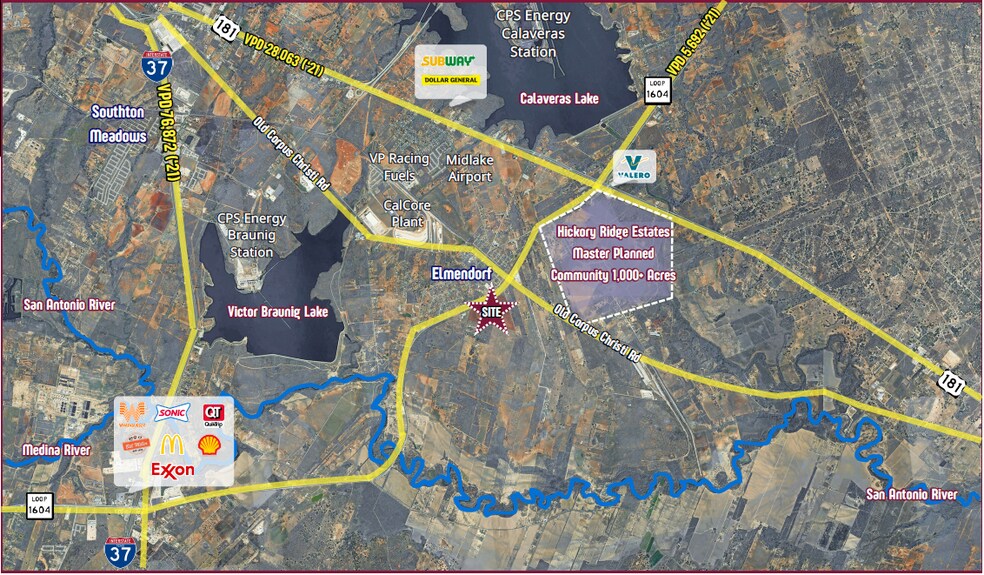 More Photos Of SE Loop 1604 & Schultz Rd, Elmendorf Land For Sale