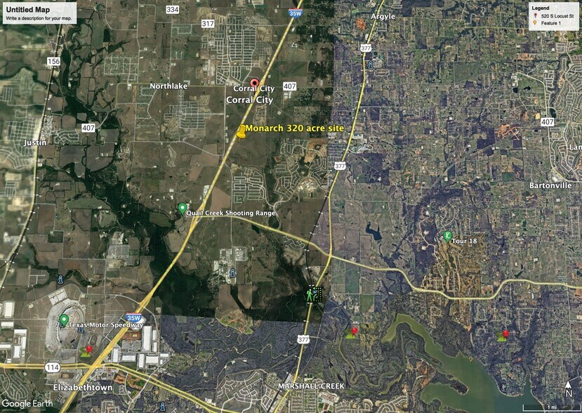 More Photos Of I-35W Fwy @ Denton Creek Blvd, Flower Mound Land For Sale