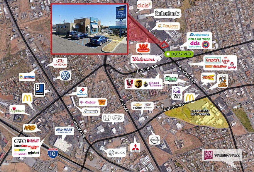 More Photos Of 1155 El Paseo Rd, Las Cruces Fast Food For Sale