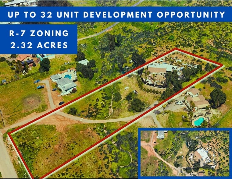 Primary Photo Of 11041 Summit Ave, Santee Land For Sale