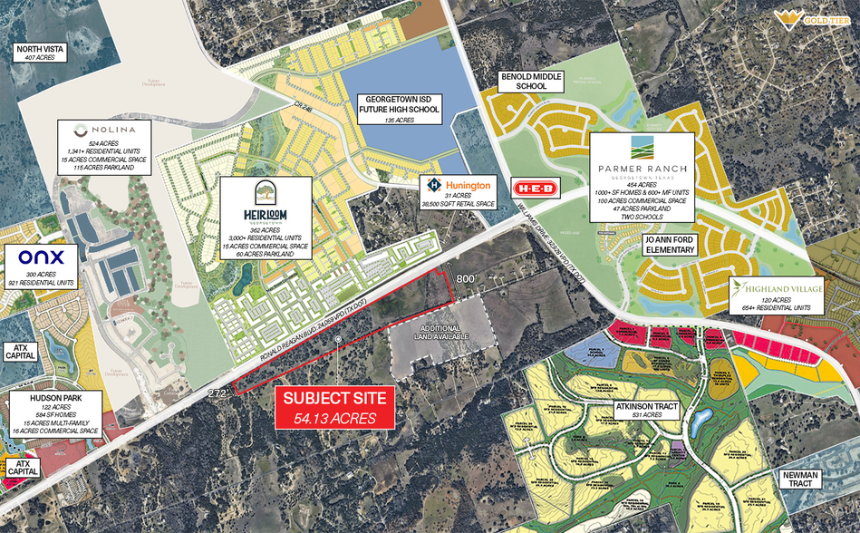 More Photos Of Ronald Reagan blvd, Georgetown Land For Sale