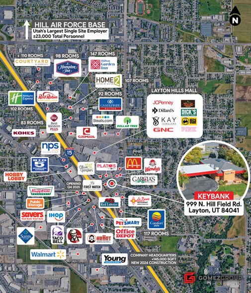 More Photos Of 999 N Hill Field Rd, Layton Bank For Sale