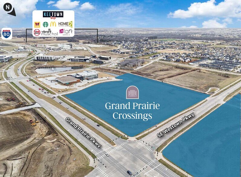 More Photos Of Grand Praire Pky & Westown Pky, Waukee Land For Sale