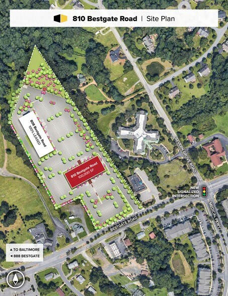 More Photos Of 810 Bestgate Rd, Annapolis Medical For Lease