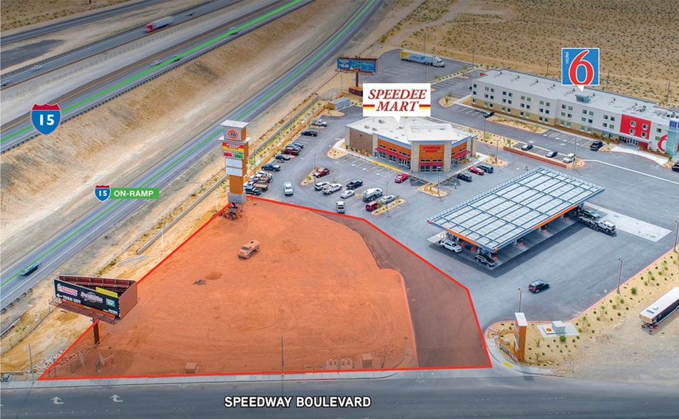 Primary Photo Of SWC Speedway and I-15 blvd, Las Vegas Land For Lease