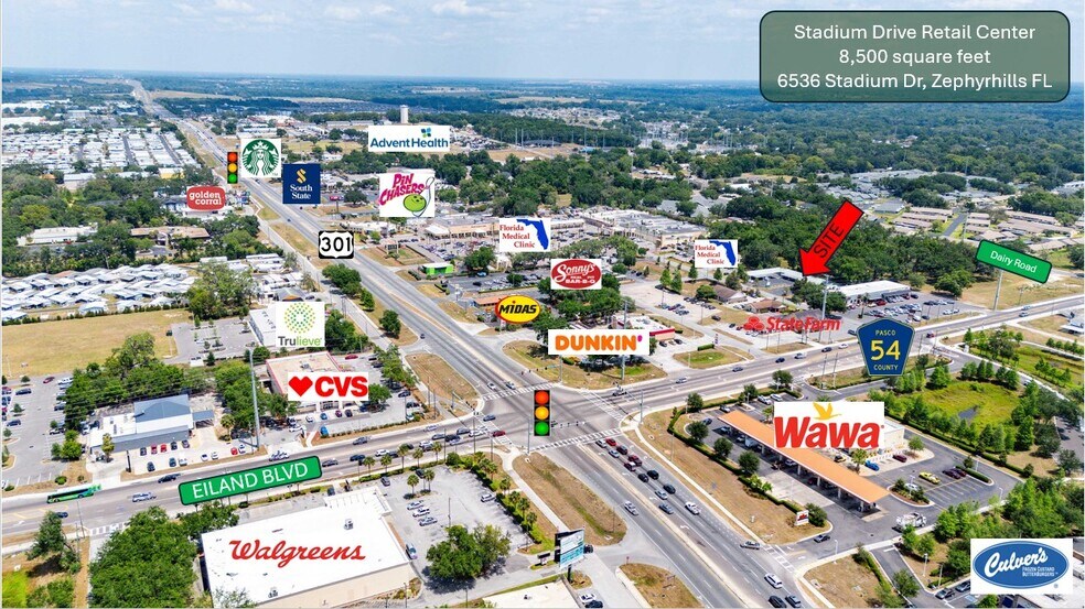 More Photos Of 6536 Stadium Dr, Zephyrhills Storefront For Sale