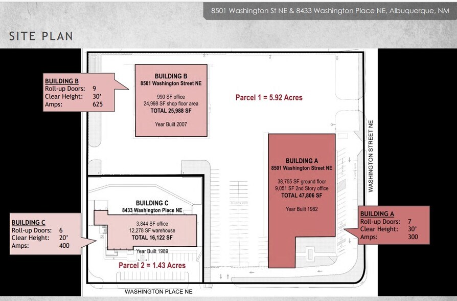 More Photos Of 8501 Washington St NE, Albuquerque Warehouse For Sale