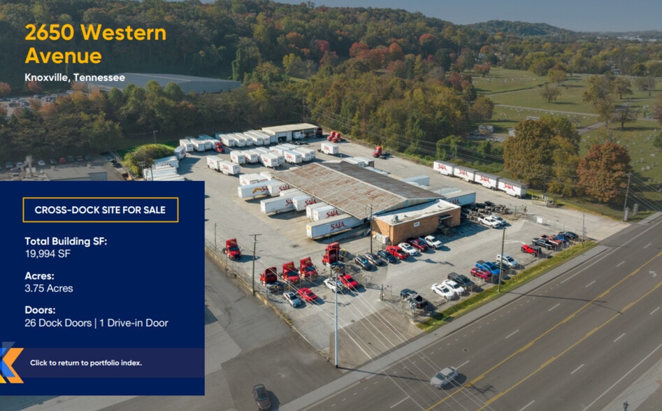 More Photos Of 2650 Western Ave, Knoxville Truck Terminal For Sale