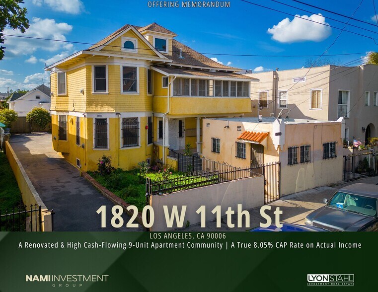 Primary Photo Of 1820 W 11th St, Los Angeles Apartments For Sale