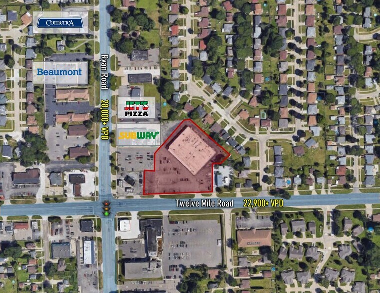 More Photos Of 4235-4239 E 12 Mile Rd, Warren Storefront For Lease