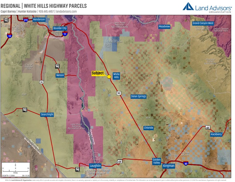 More Photos Of 19929 N US Highway 93, White Hills Land For Sale