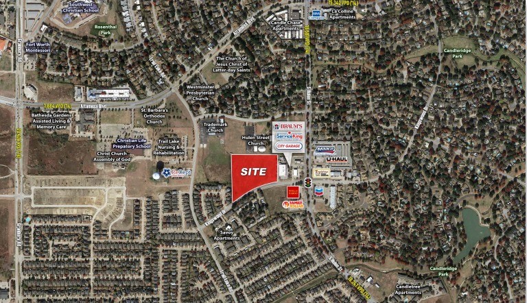 Primary Photo Of NWQ Kingswood Dr & Hulen St, Fort Worth Land For Sale