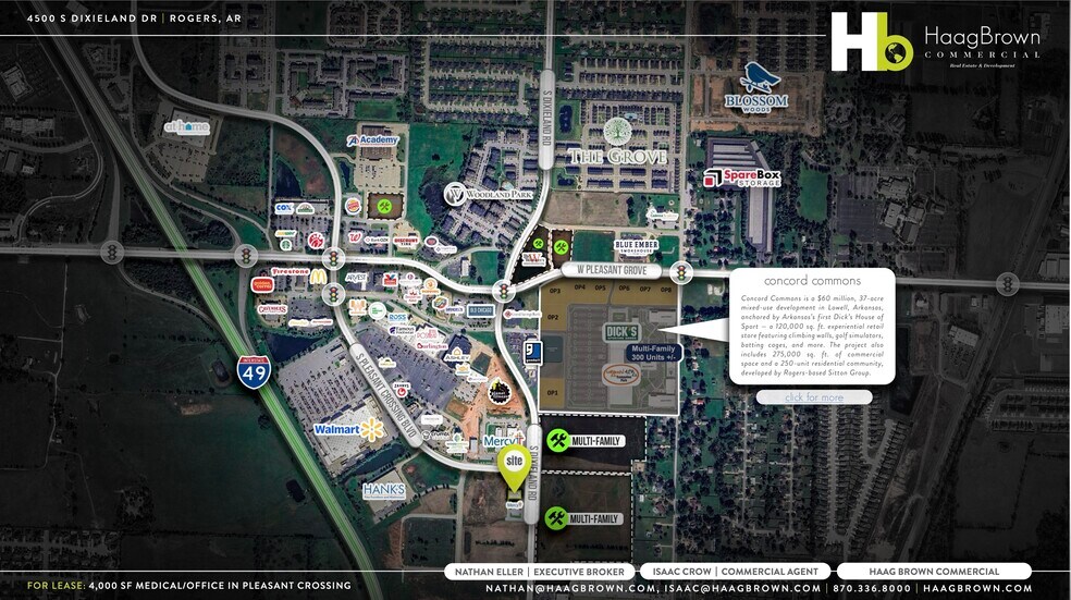 More Photos Of 4500 S Dixieland Rd, Rogers Medical For Lease