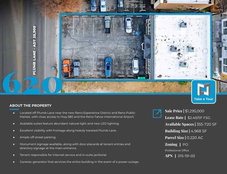 More Photos Of 620 E Plumb Ln, Reno Office For Lease