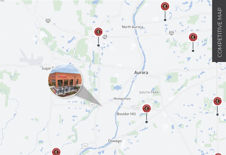 More Photos Of 1971 US-30, Montgomery Fast Food For Sale