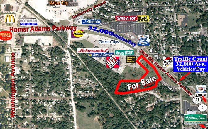 More Photos Of 3003 Homer Adams Pky, Alton Land For Sale