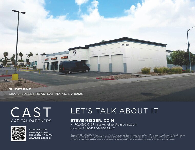 More Photos Of 3190 E Sunset Rd, Las Vegas General Retail For Sale