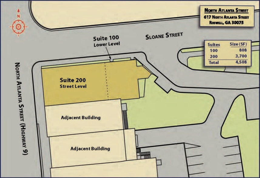More Photos Of 617 N Atlanta St, Roswell Office For Lease