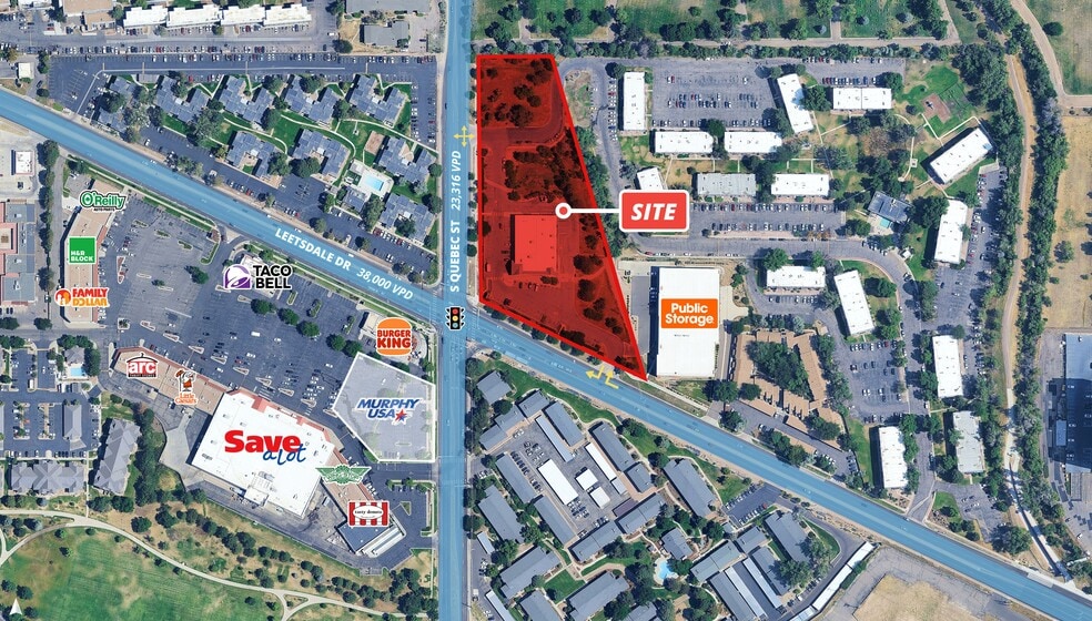 Primary Photo Of 950 Quebec Street, Denver Land For Lease