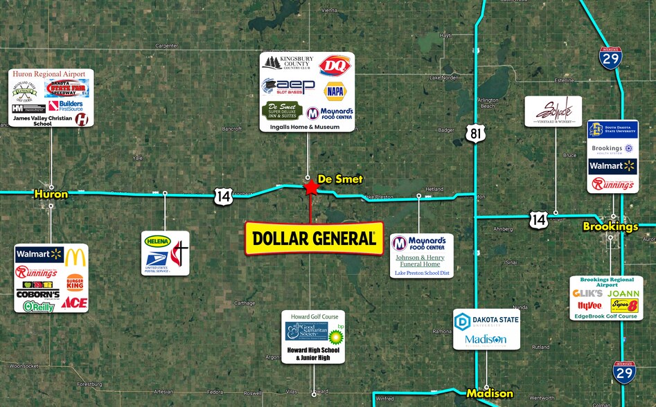 More Photos Of 301 US-14, De Smet Freestanding For Sale