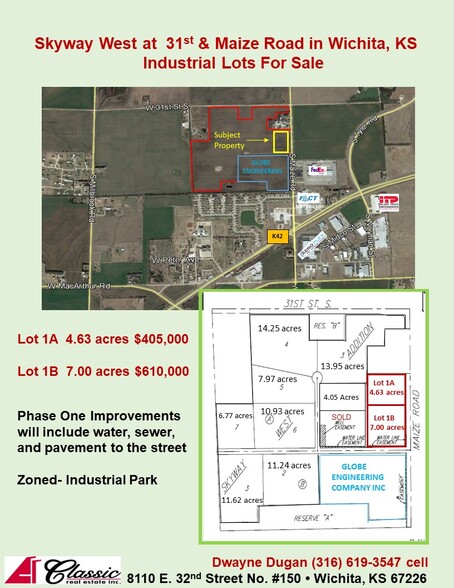 Primary Photo Of West 31st Street South, Wichita Land For Sale