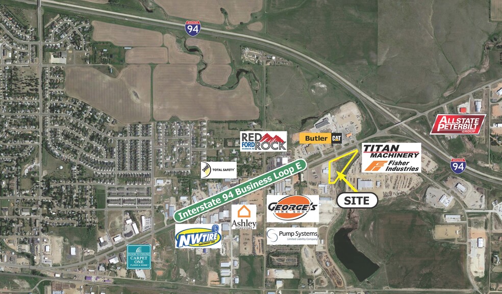 Primary Photo Of I94 Business Loop E, Dickinson Land For Sale