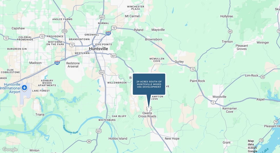 More Photos Of Wilson Mann Rd and 431 S - Owens Cross Roads hwy, Owens Cross Roads Land For Sale