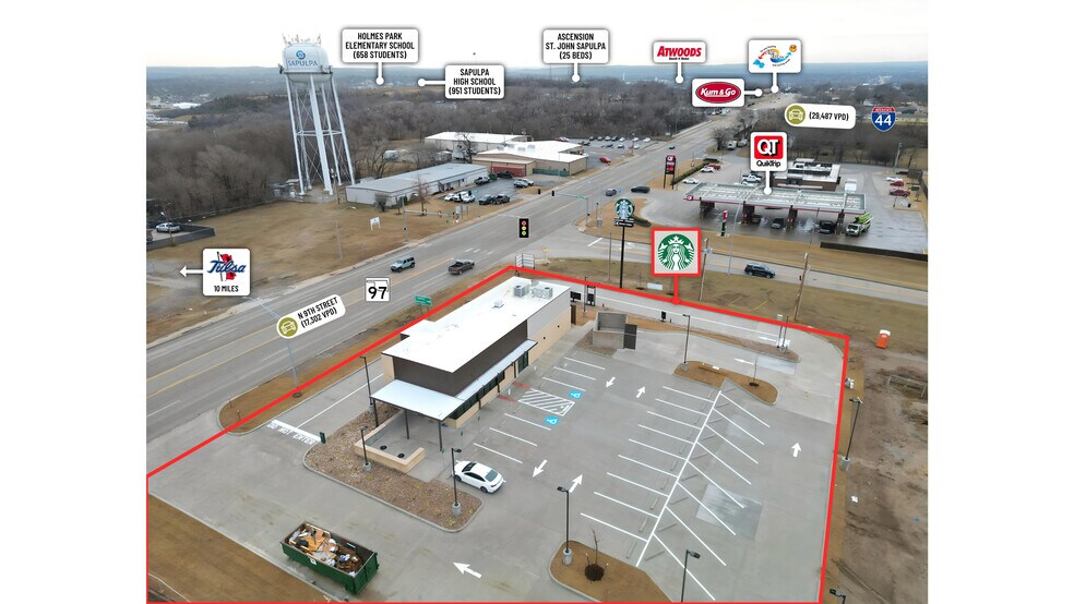 More Photos Of 1304 N 9th St, Sapulpa Fast Food For Sale