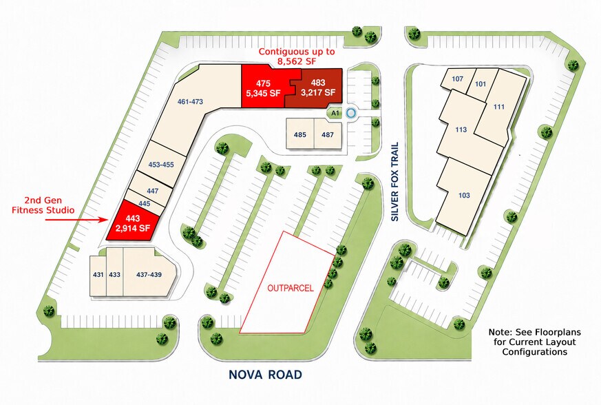 More Photos Of 431-487 S Nova Rd, Ormond Beach Unknown For Lease