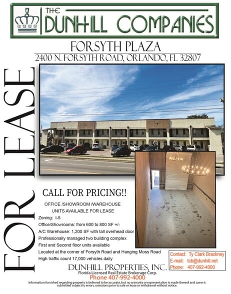 More Photos Of 2400 N Forsyth Rd, Orlando Unknown For Lease