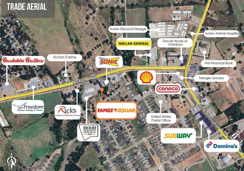 More Photos Of 5429 Acton Hwy, Granbury Freestanding For Lease