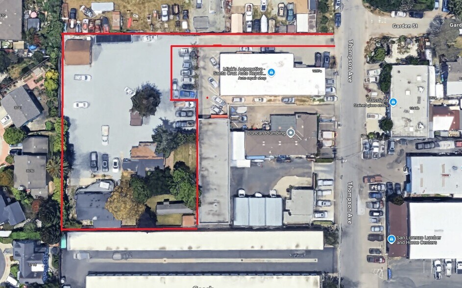 Primary Photo Of 1233 Thompson Ave, Santa Cruz Contractor Storage Yard For Lease