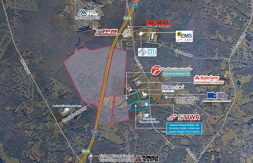 Primary Photo Of Long Meadow Rd @ I-77, Rock Hill Land For Sale
